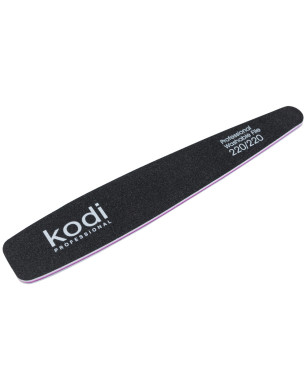 № 60 Cone Nail File 220/220 (Color: Black, Size: 178/32/4)