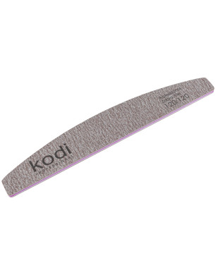 № 68 Nail File "Crescent" 120/120 (Color: Brown, Size: 178/28/4)