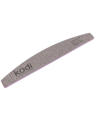 №74 Nail File Crescent 100/150 (Color: Brown, Size: 178/28/4)