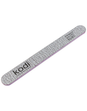 № 77 Straight Nail File 80/80 (Color: Brown, Size: 178/19/4)