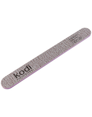 № 79 Straight Nail File 120/120 (Color: Brown, Size: 178/19/4)