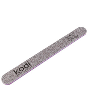 № 80 Straight Nail File 150/150 (Color: Brown, Size: 178/19/4)