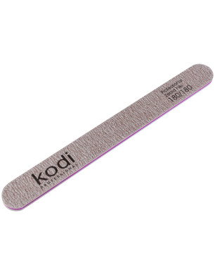 № 81 Straight Nail File 180/180 (Color: Brown, Size: 178/19/4)