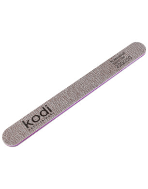 № 82 Straight Nail File 220/220 (Color: Brown, Size: 178/19/4)