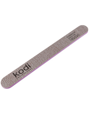 № 84 Straight Nail File 180/220 (Color: Brown, Size: 178/19/4)