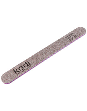 № 86 Straight Nail File 120/180 (Color: Brown, Size: 178/19/4)