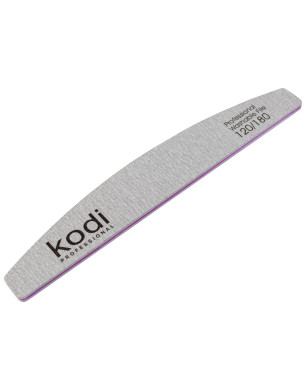 № 97 Nail File Crescent 120/180 (Color: Gray, Size: 178/28/4)