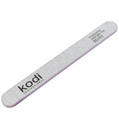 №132 Nail File Straight " 80/80 (Color: Light Gray, Size: 178/19/4)