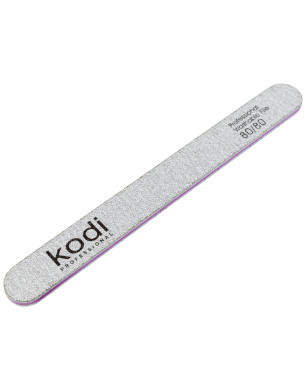 № 99 Straight Nail File 80/80 (Color: Gray, Size: 178/19/4)