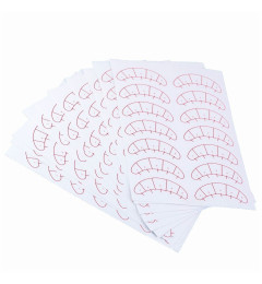 Stickers with Markings for Eyelash Extension (70 pairs per pack)