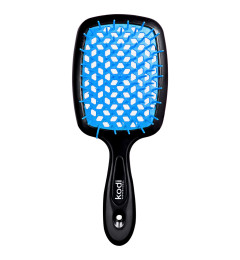  Soft Touch Hairbrush Black/Blue