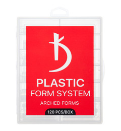 Top arched forms for nail extensions Arched forms, 120 pcs/pack