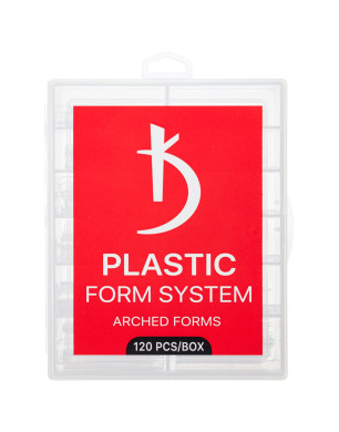 Top arched forms for nail extensions Arched forms, 120 pcs/pack