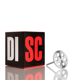 Support de disque Domino pour pédicure à la fraiseuse, 26 mm