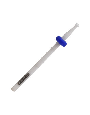 Ceramic drill bit, 2.0 mm diameter, shape: ball, medium abrasive, Ct202mK