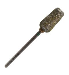 Diamond drill bit, 9.0 mm diameter, shape: truncated cone, hard abrasive, part length 19 mm, D_719cK