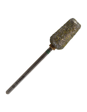 Diamond drill bit, 9.0 mm diameter, shape: truncated cone, hard abrasive, part length 19 mm, D_719cK