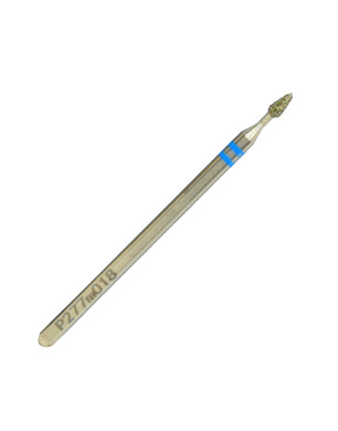 Diamantfräser Kegel, mittlere Körnung, Durchmesser 1,8 mm, Arbeitslänge 4,0 mm, P277m018