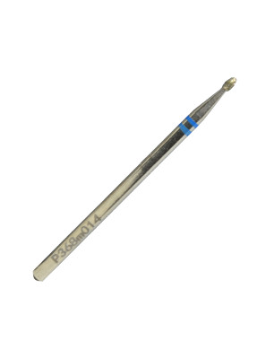 Diamantfräser Tropfen, mittlere Körnung, Durchmesser 1,4 mm, Arbeitslänge 3,0 mm, P368m014
