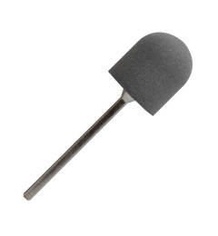 Polisher silicone, rounded cone, medium abrasive, d=15 mm, length of working part 18 mm, Sw102mK