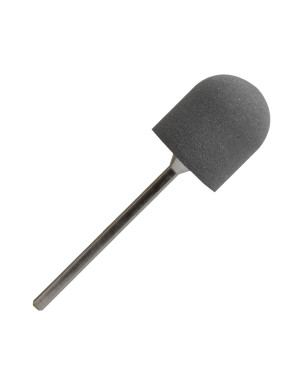Polisher silicone, rounded cone, medium abrasive, d=15 mm, length of working part 18 mm, Sw102mK