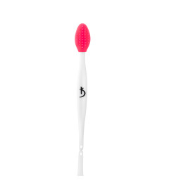 Silicone face scrub brush (color: soft pink)