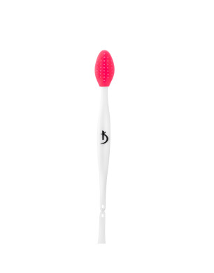 Silicone face scrub brush (color: soft pink)