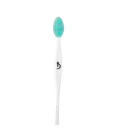 Silicone face scrub brush (color: green)