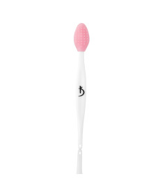 Silicone face scrub brush (color: soft pink)