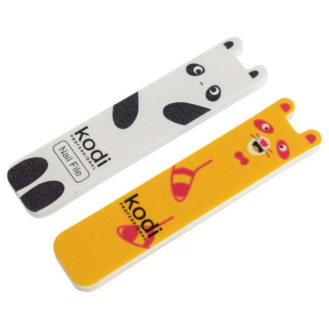 №199 Children’s Set for Nails: Nail File 180/220 Panda, Polisher 400/300 Raccoon