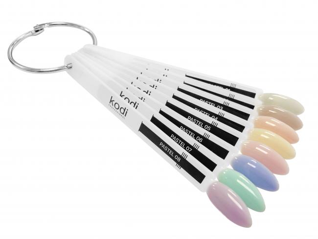 Color Rubber Base Pastel (8 типс)