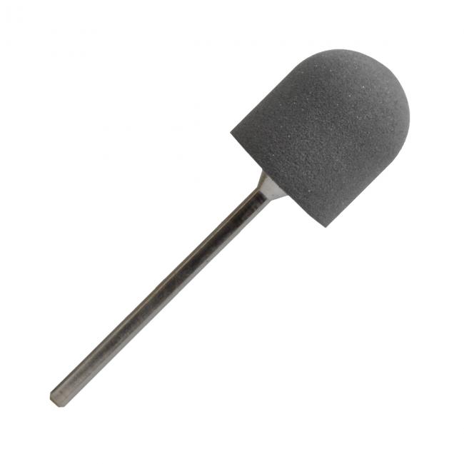 Polisher silicone, rounded cone, medium abrasive, d=15 mm, length of working part 18 mm, Sw102mK