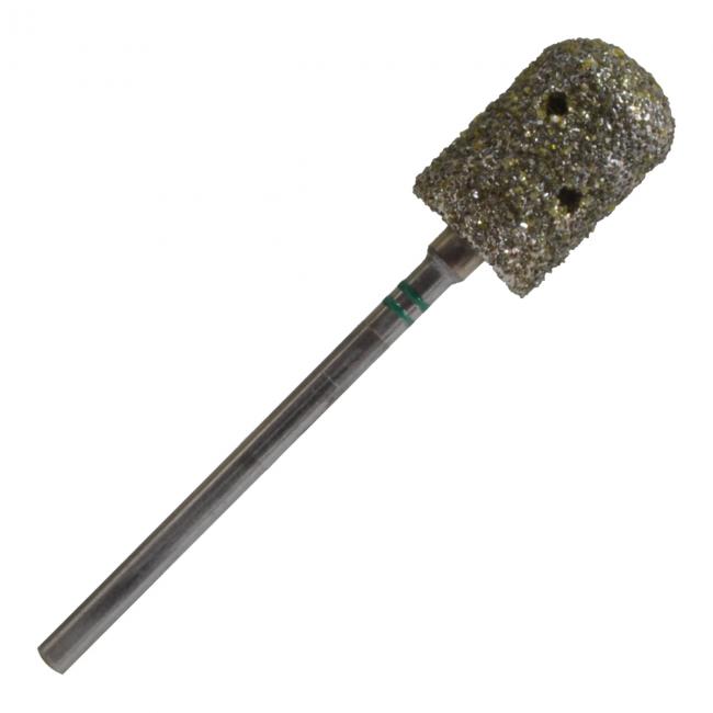 Diamond drill bit, 10.0 mm diameter, shape: rounded cylinder, hard abrasive, part length 16 mm, D_310cK