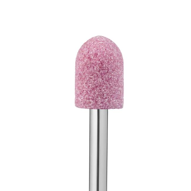 Korundfräser abgerundeter Zylinder, mittlere Körnung, Durchmesser 7,0 mm, Arbeitslänge 10,0 mm