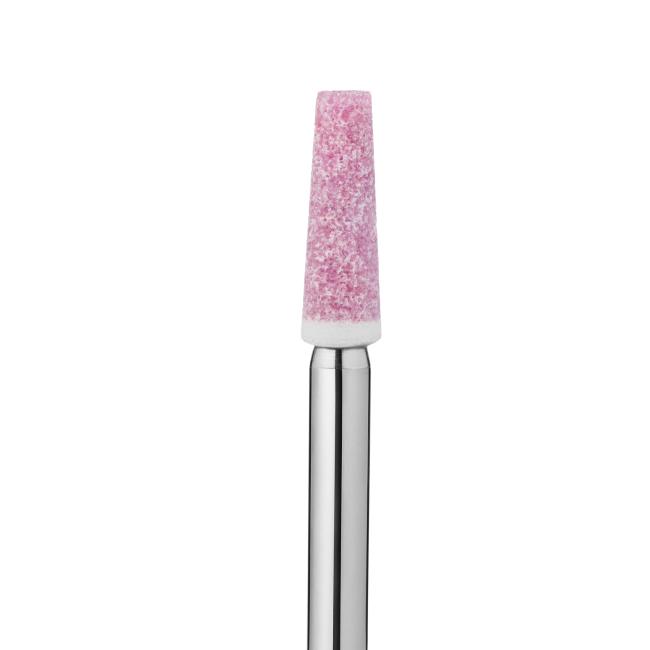 Korundfräser Kegelstumpf, mittlere Körnung, Durchmesser 3,5 mm, Arbeitslänge 9,0 mm C_1