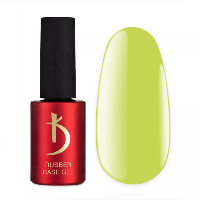 Color Rubber Base Gel Jelly, Green, 7 ml