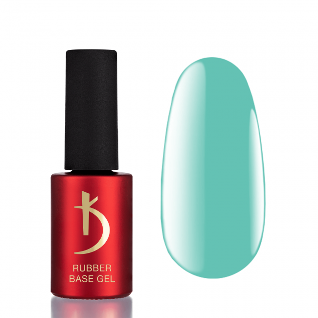 Color Rubber Base Gel Macarons, Mint, 7 ml