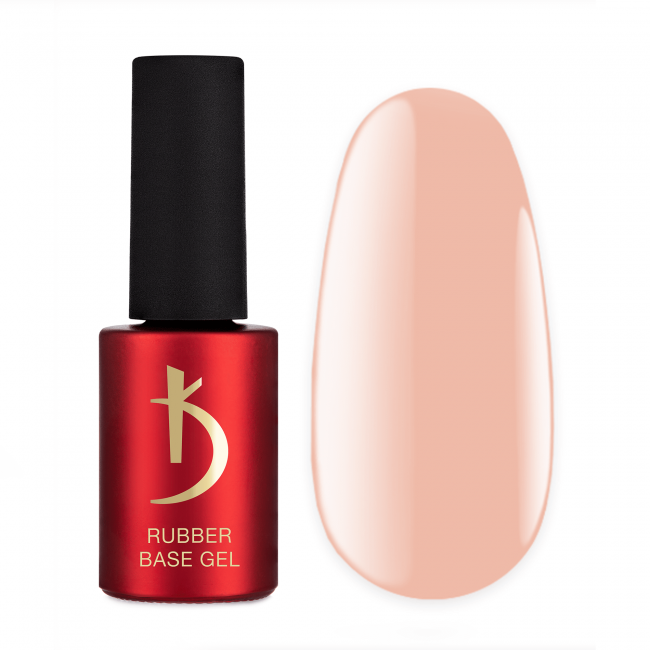 Color Rubber Base Gel Jelly, Peach, 7 ml