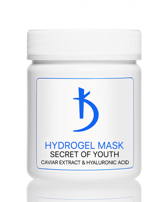Masque hydrogel à l'acide hyaluronique et à l'extrait de caviar Secret of youth, 100 g