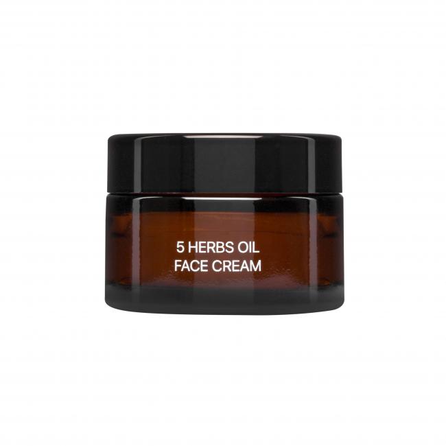 5 Herbs Oil Face Cream, 30 ml
