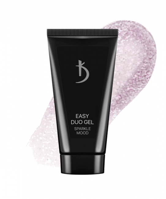 Professional acrylic-gel system Easy Duo Gel Sparkle mood № 17, 30 g