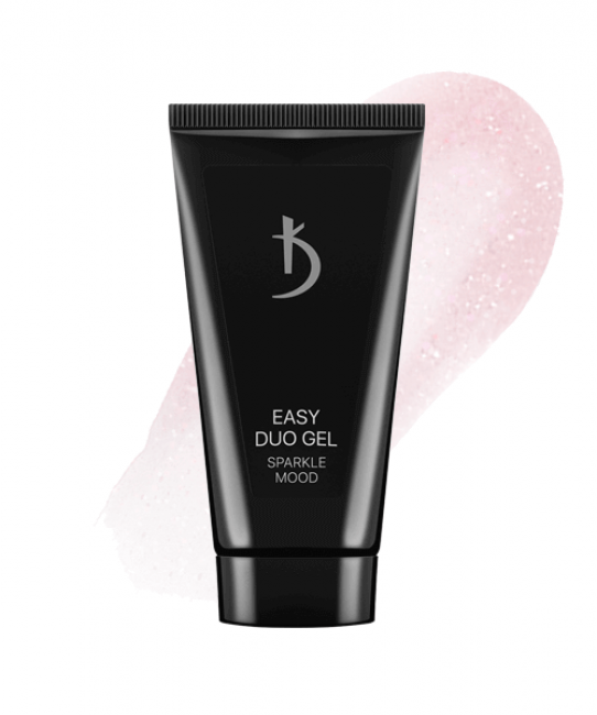Professional acrylic-gel system Easy Duo Gel Sparkle mood № 12, 30 g