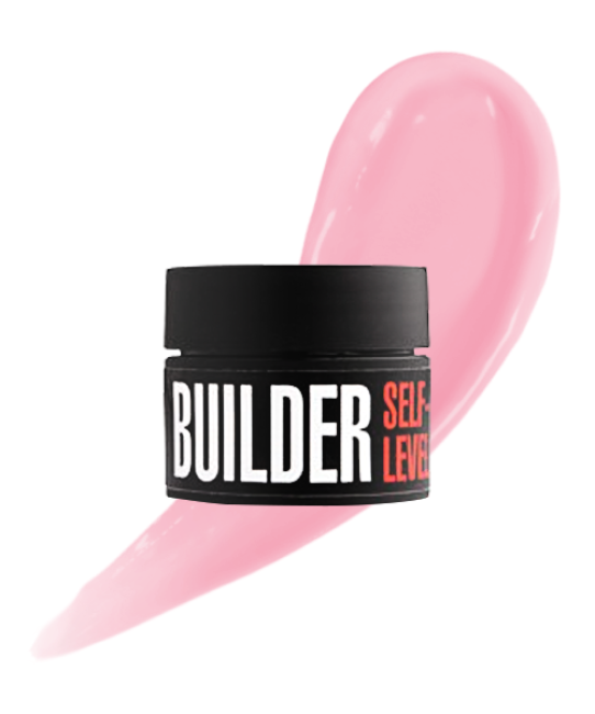 Gel de construction auto-nivelant Builder self-level gel, 30 g (teinte Sandy Rose)
