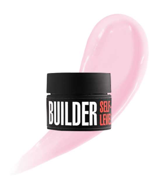 Моделюючий самовирівнюючий гель Builder self-level gel, 13 г (відтінок Milky Pink)