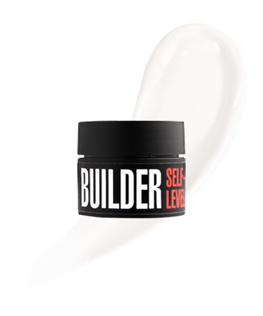 Моделюючий самовирівнюючий гель Builder self-level gel, 13 г (відтінок Milk)