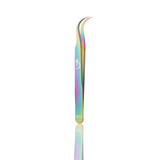 Tweezers for eyelash extensions R17