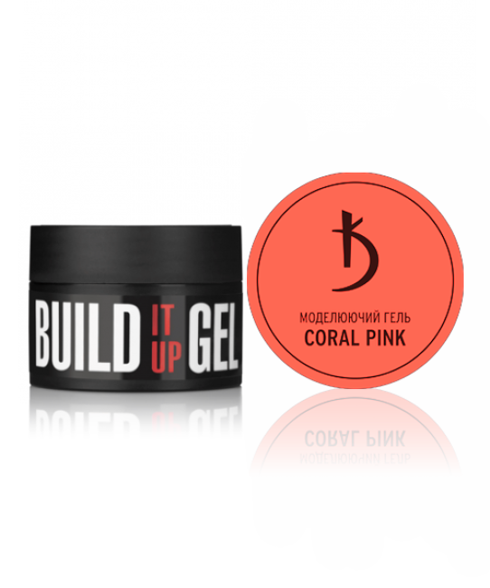 Gel de construction Build It Up Gel Coral Pink, 12 ml