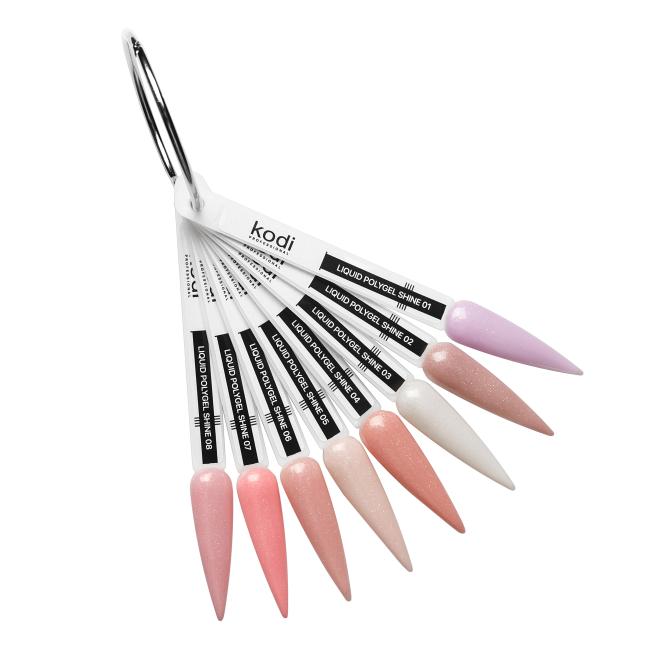 Palette Liquid polygel Shine (8 tips)