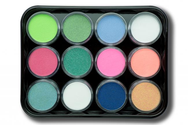 Set farbiger Acrylpulver G3 (12 Stk.)
