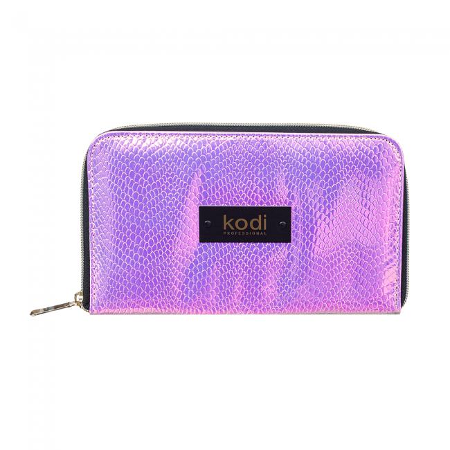 Brush Cover with Zipper №03, Color: Silver Violet